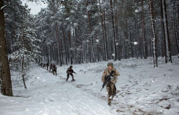 Army exercises in Baltics © Delmi Alvarez